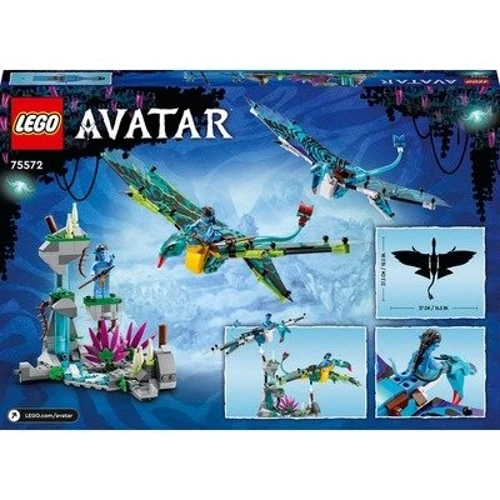 Конструктор LEGO Avatar Перший політ Джейка та Нейтирі на Банші (75572): Рекомендований вік 9+