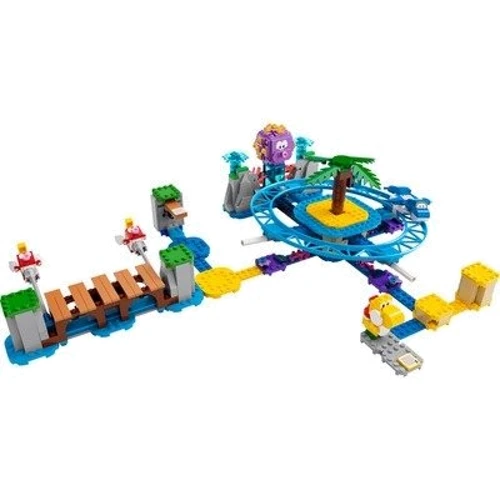 Конструктор LEGO Super Mario Додатковий набір «Поїздка по пляжу великого їжака» (71400): Серія Super Mario