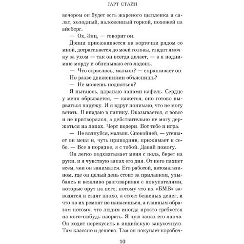 Гарт Стайн: Искусство бега под дождем: Количество страниц 352