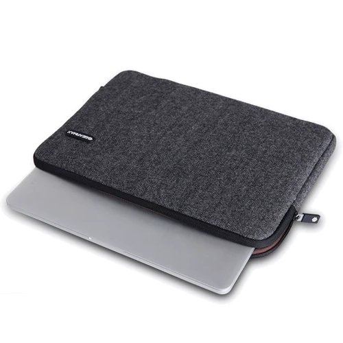 Сумка для ноутбуков WIWU 11.6" London Woolen Classic Sleeve Black (GM1705MB11.6) фото 5