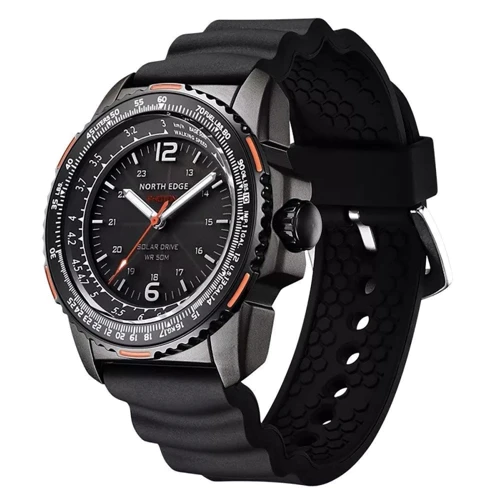 Наручные часы NORTH EDGE PHOTON black (59063): Тип циферблата Аналоговый (стрелочный)