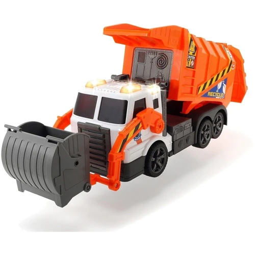Функціональна машинка Сміттєвоз Dickie Toys зі світлом і звуком 46 см (3308369): Матеріал пластмасса