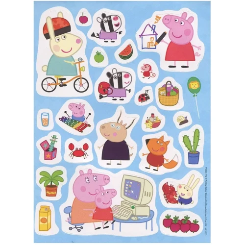100 наклейок. Peppa Pig: Обкладинка Мягкая