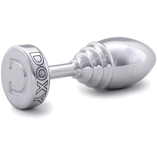 Анальная пробка DOXY Butt Plug RIBBED