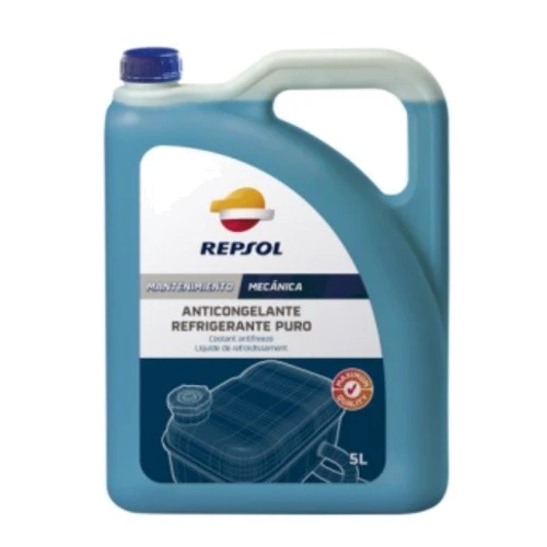 Охолоджуюча рідина REPSOL ANTICONGELANTE REFRIGERANTE ORGANICO PURO 50% (4х5Л) фото 1