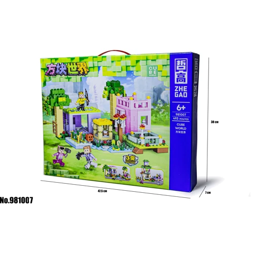Конструктор Minecraft Тренировочная база 493 деталей (981007)