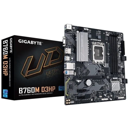 GIGABYTE B760M D3HP UA: Оперативная память 4xDDR5 5600 МГц, до 256 ГБ