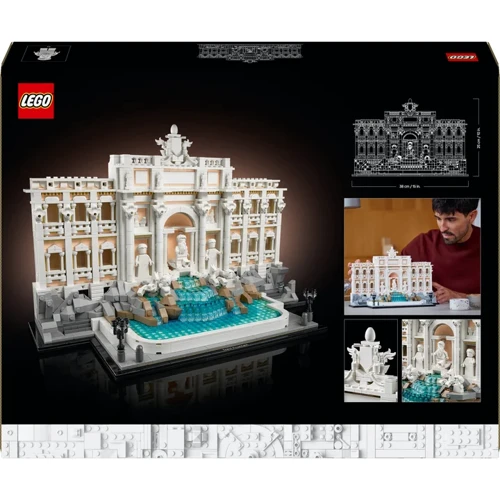 Конструктор LEGO Architecture Фонтан Треві 1880 деталей (21062) фото 6
