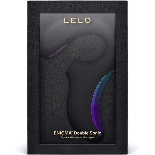 Клиторально-вагинальный звуковой стимулятор Lelo Enigma Double Sonic Black