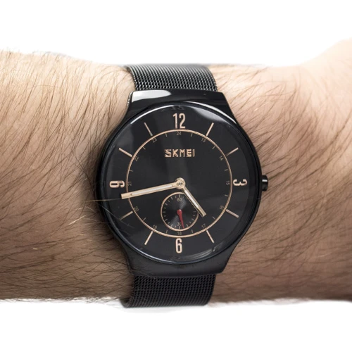 Наручний годинник Skmei 9163 Black: Тип чоловічі