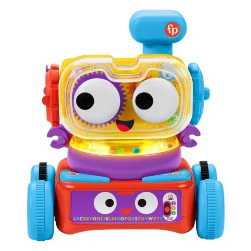 Интерактивная развивающая игрушка Fisher-Price Робот Smart Stages на русском (HCK37) фото 6