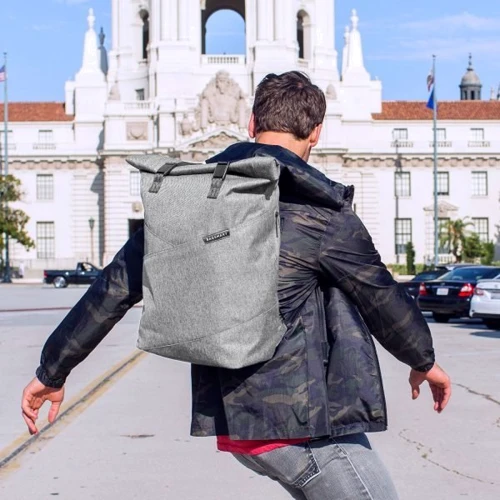 Bagsmart Backpack Light Grey (BM0140006A008) for MacBook 15" фото 11