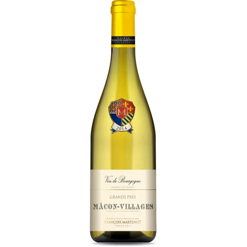 Вино Francois Martenot Macon Villages Blanc Grands Pres белое сухое 0.75л (VTS1313720)
