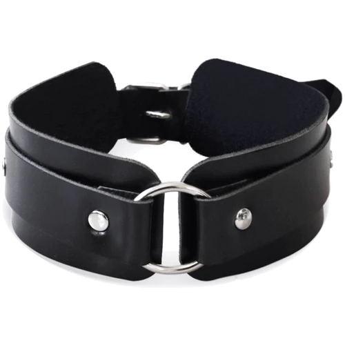 БДСМ-ошейник с кольцом Art of Sex - Martina Collar with ring