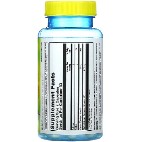 Natures Life Marine Collagen Морской коллаген 60 капсул: Тип Коллаген
