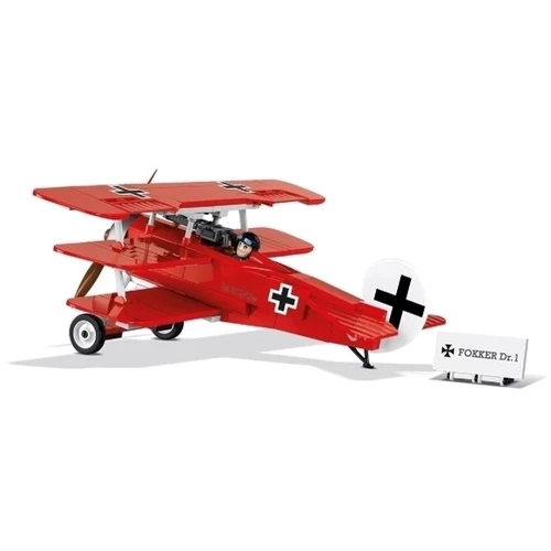 Конструктор COBI Літак "Fokker Dr. I Червоний барон", 175 деталей COBI-2974 фото 5