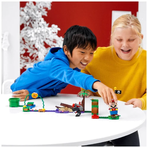 LEGO Super Mario Встреча в джунглях с кусакой на цепи. Дополнительный уровень (71381) фото 10