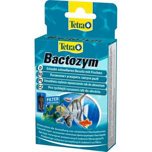 Кондиционер с культурой бактерий Tetra Bactozym 10 капсул фото 1