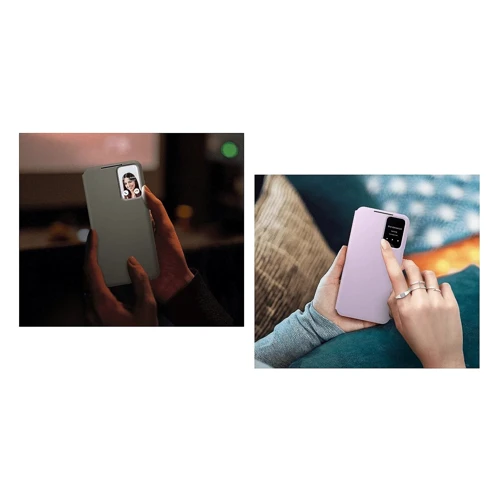 Чехол для телефонов Samsung Smart View Wallet Case Lilac (EF-ZS916CVEGRU) for Samsung S916 Galaxy S23 Plus: Тип чехол-книжка