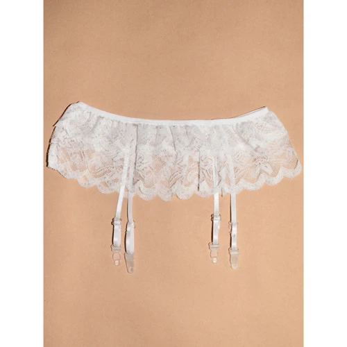 Пояс для чулок NDS 0071-1 White ХS/S (11943)