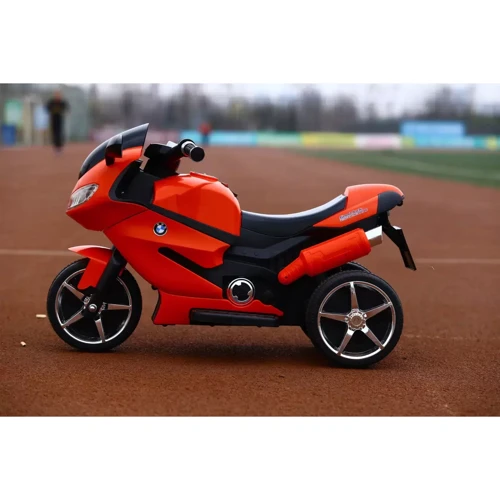 Трёхколёсный мотоцикл Kidsauto Moto S c пультом красный: Максимальная скорость, км/ч 5