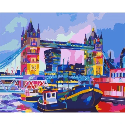 Картина по номерам SANTI Тауэрский мост 40x50 см (954495)