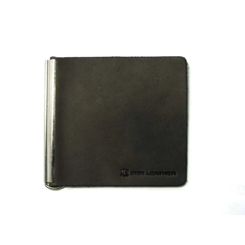 Чоловік затиск для грошей DNK Leather коричневий (DNK Зажим пружина-H col.F)