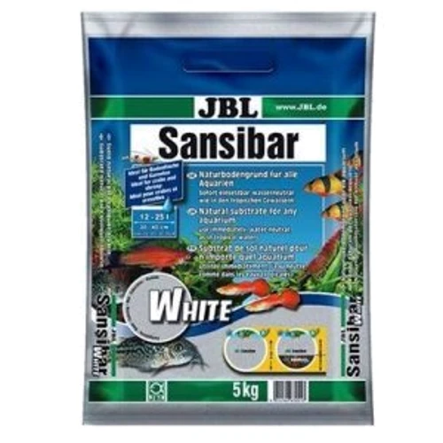 Грунт JBL Sansibar White для аквариумов белый 5 кг