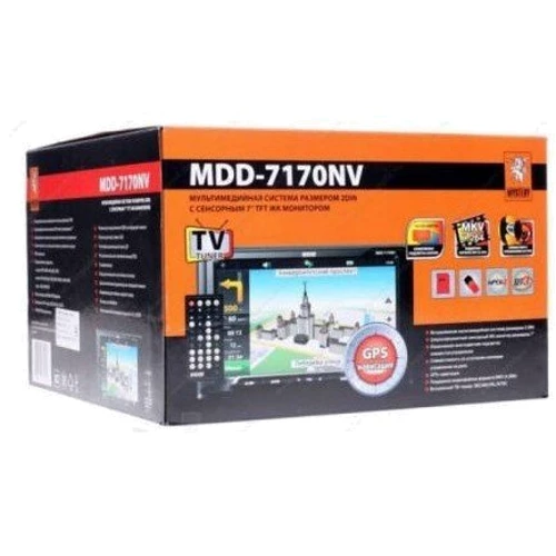Mystery MDD-7170NV (без карт): Формфактор 2 DIN (универсальная)