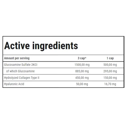 Trec Nutrition GlucoSamine 180 capsules: Форма випуску Капсулы