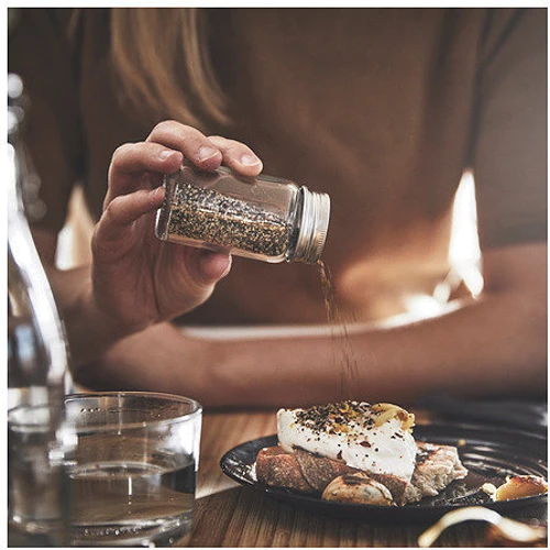 Набор для специй ІКЕА CITRONHAJ 8 см, 0.06 л нержавеющая сталь (40553211)