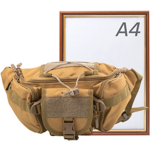 Мужская поясная сумка Valiria Fashion бежевая (3DETBI6537-12): Тип Сумки