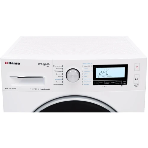 Пральна машина Hansa WHP7121D5BSS: Сушка немає