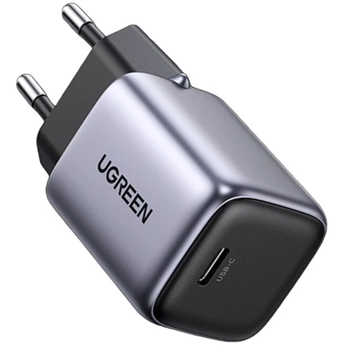 Зарядное устройство Ugreen USB-C Wall Charger CD319 Nexode Mini 30W Gray (90666): Сила тока 2.4А и более