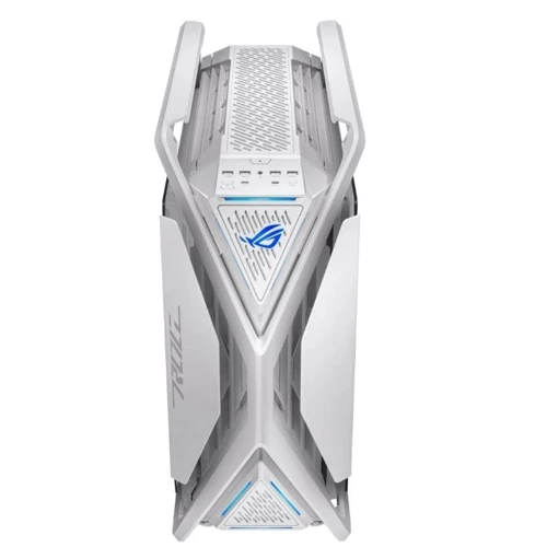 Корпус ASUS ROG Hyperion GR701 White (90DC00F3-B39000): Матеріал передній панелі пластик