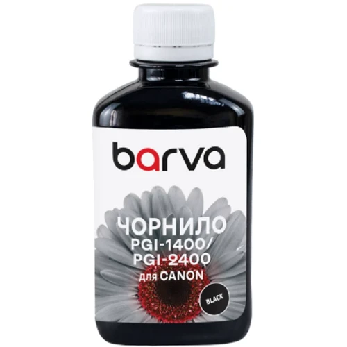 Чернила Barva Canon PGI-1400/PGI-2400 180 мл, BK Pigm. (C1400-928)