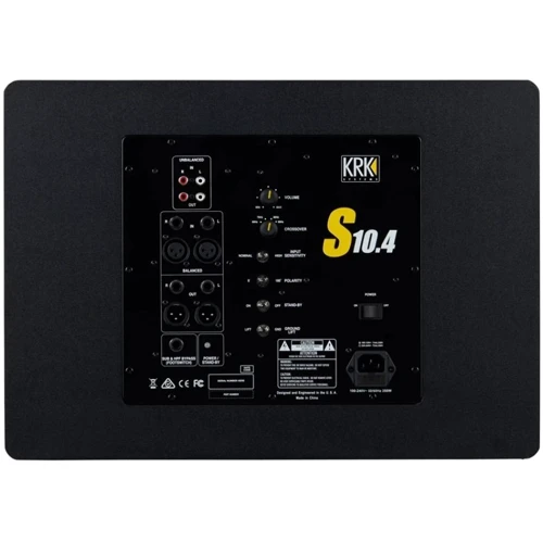 Студийный сабвуфер KRK Systems S10.4: Вид Активный