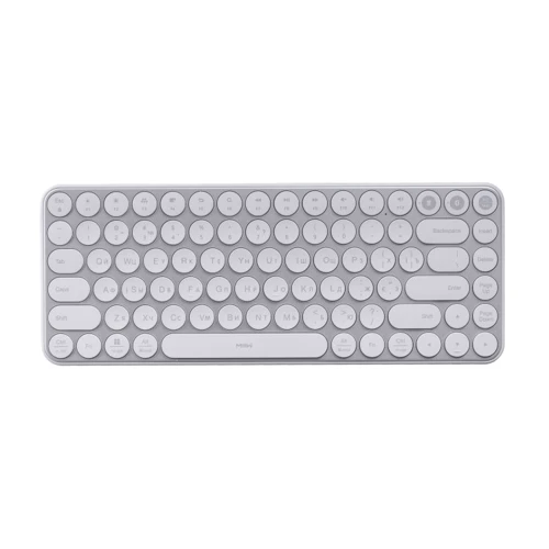 Клавиатура Xiaomi MiiiW AIR85 MWXKT01 Keyboard Bluetooth Dual Mode White