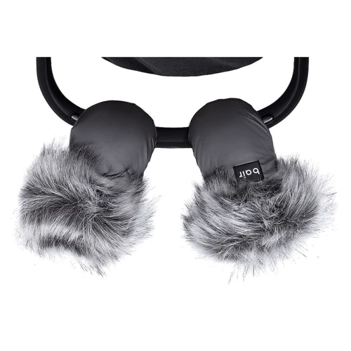 Варежки для коляски Bair Northmuff графитовые 25х12 см фото 3