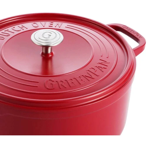 Кастрюля GreenPan Featherweights 22 см 3.3 л красная (CC005432-001): Форма Круглая