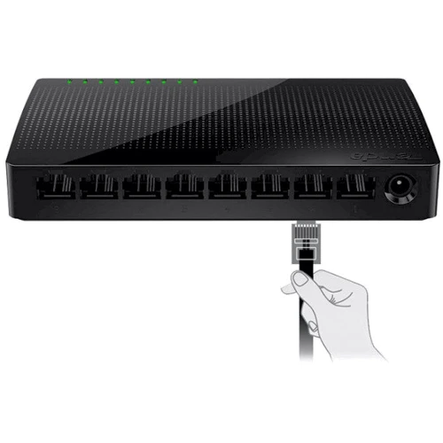 Маршрутизатор Wi-Fi Tenda SG108: Порты только Gigabit Ethernet (10/100/1000)