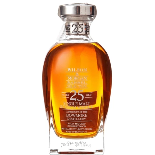 Виски Wilson & Morgan Bowmore 25 yo Sherry Wood 48.2 % 0.7 л (BWR6010)