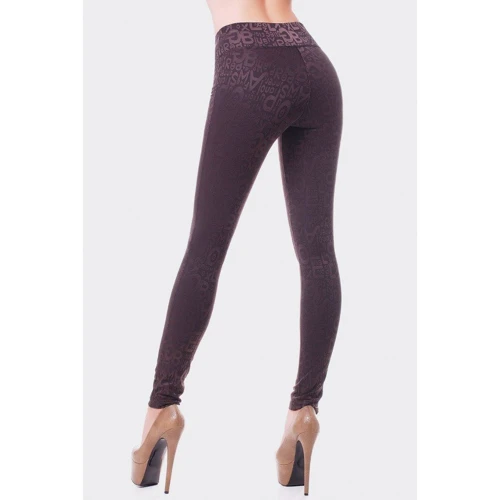 Леггинсы ArtStyleLeggings LSN-253B-50 50 коричневые: Вид Леггинсы