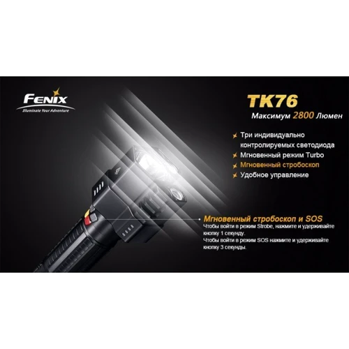 Ліхтар Fenix TK76 XM-L2 U2 фото 17