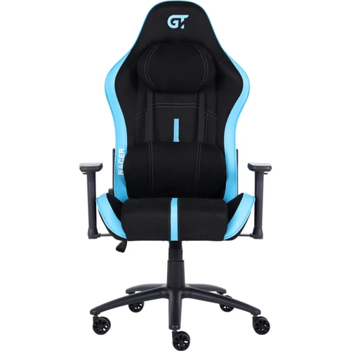 Крісло GT Racer X-2565 Black/Blue фото 1