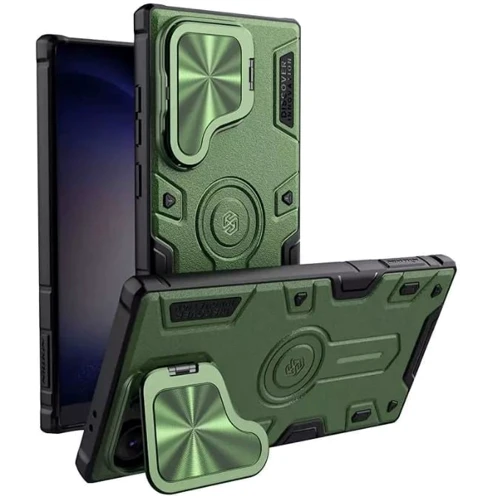 Чехол для телефонов Nillkin CamShield Armor Prop Dark Green for Samsung S938 Galaxy S25 Ultra