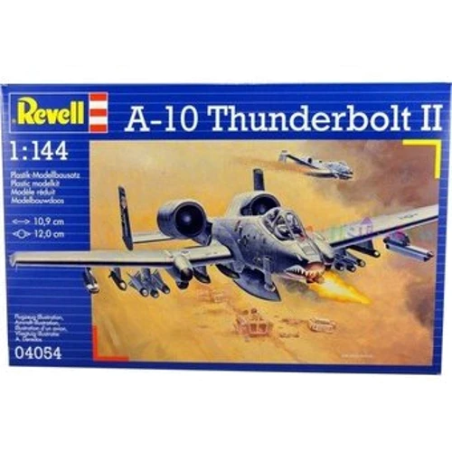Revell (1:144) Штурмовик (1976г., США) A-10A Thunderbolt (4054): Производитель Revell