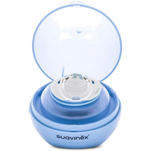 Стерилизатор Suavinex портативный для пустышек синий (400817) фото 3