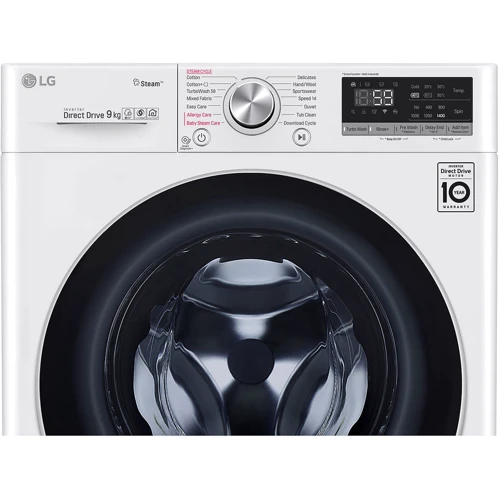 Стиральная машина LG F4WN609S1: Максимальная температура стирки, °С 95