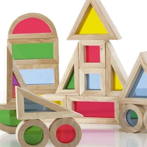 Набір блоків Guidecraft Block Play Маленька веселка, 20 шт. (G3082): Призначення іграшки Координація рухів, Математичні навички, Колірне сприйняття